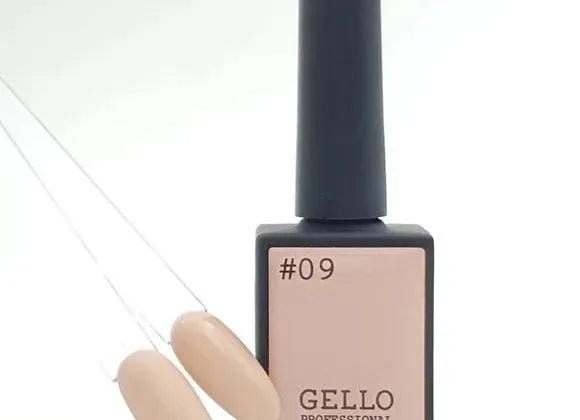 Gello לק ג'ל ניוד - 09 - yofinity