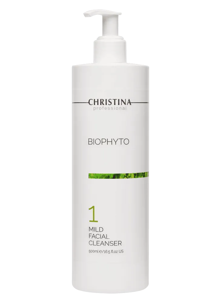 Christina ג'ל ניקוי עדין לפנים, קלינזר, מסדרת ביו פיטו שלב 1 500 מ"ל - yofinity