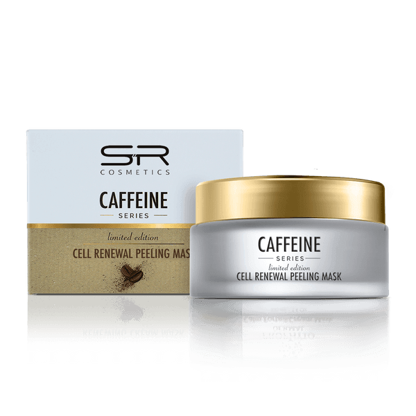SR Cosmetics סדרת הקפאין מסכת פילינג קפה 100 מ"ל - yofinity