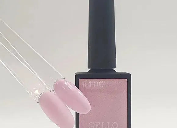 Gello לק ג'ל פסטל ורוד - 100 - yofinity