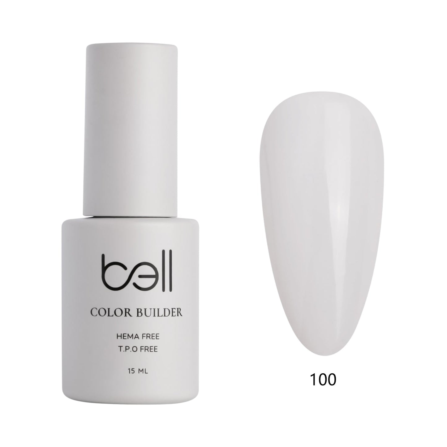 ג'ל בנייה איכותי של Bell בגוון 100 - לשילוב מדויק ועמיד - yofinity