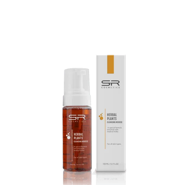 SR Cosmetics מוס פנים צמחי מרפא 150 מ"ל - yofinity