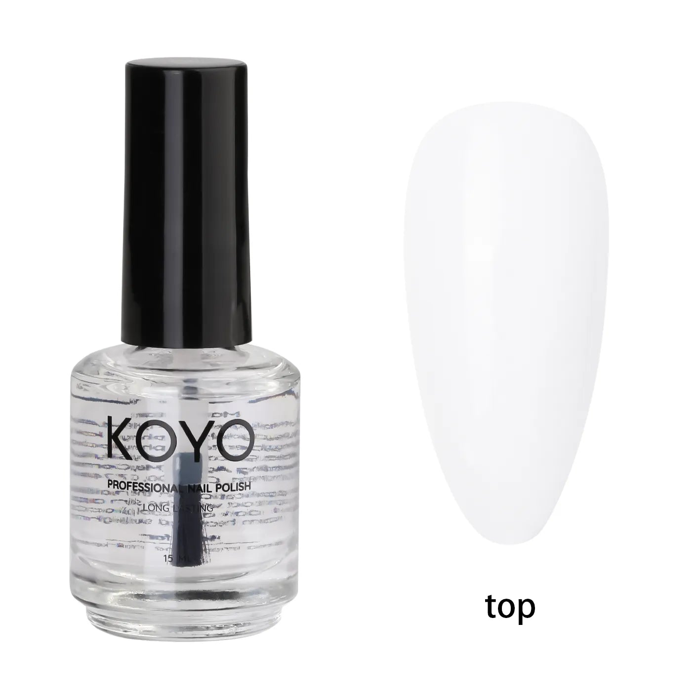 KOYO לק רגיל 15 מ״ל גוון טופ KOYO - yofinity