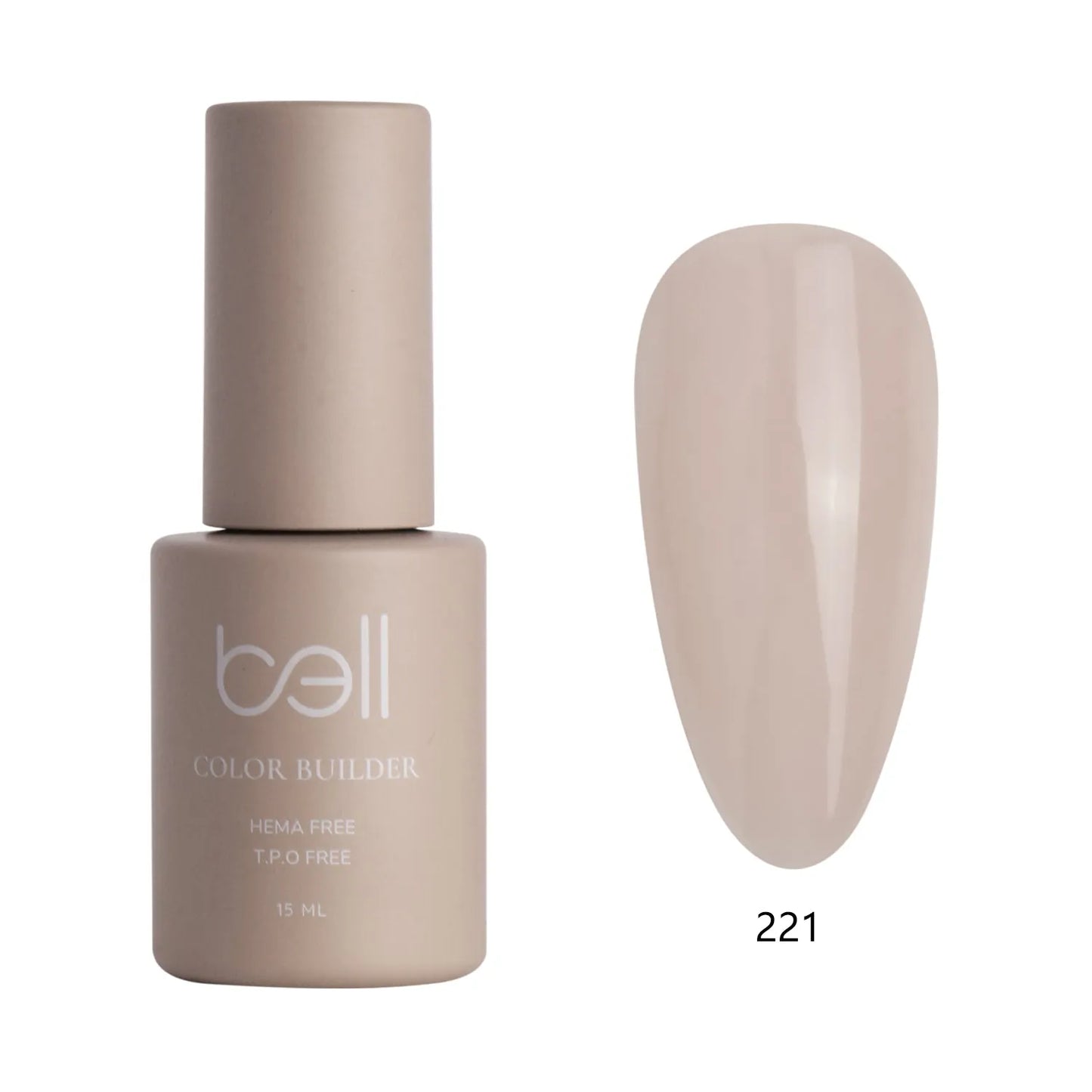 ג'ל בנייה איכותי של Bell בגוון 221 - לשילוב מדויק ועמיד - yofinity