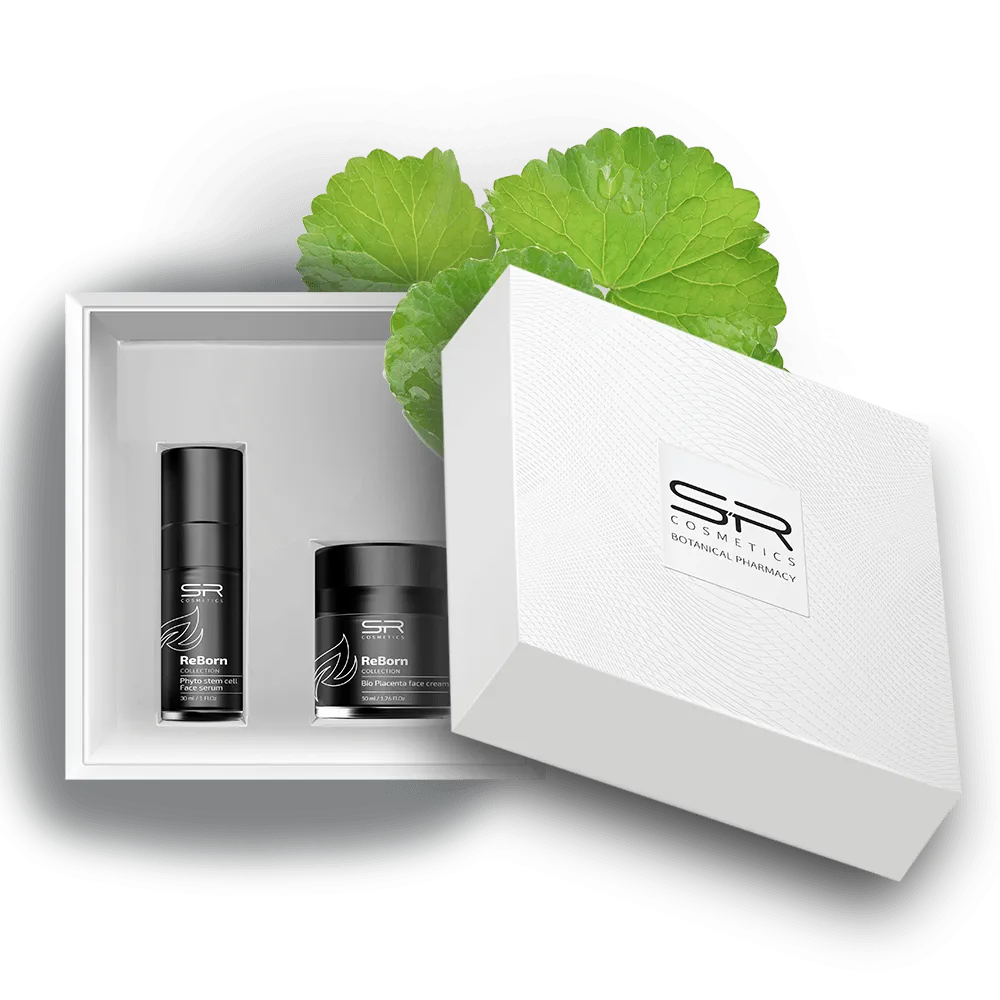 SR Cosmetics ריבורן פיטו-סרום תאי גזע + קרם 50 מ"ל - yofinity