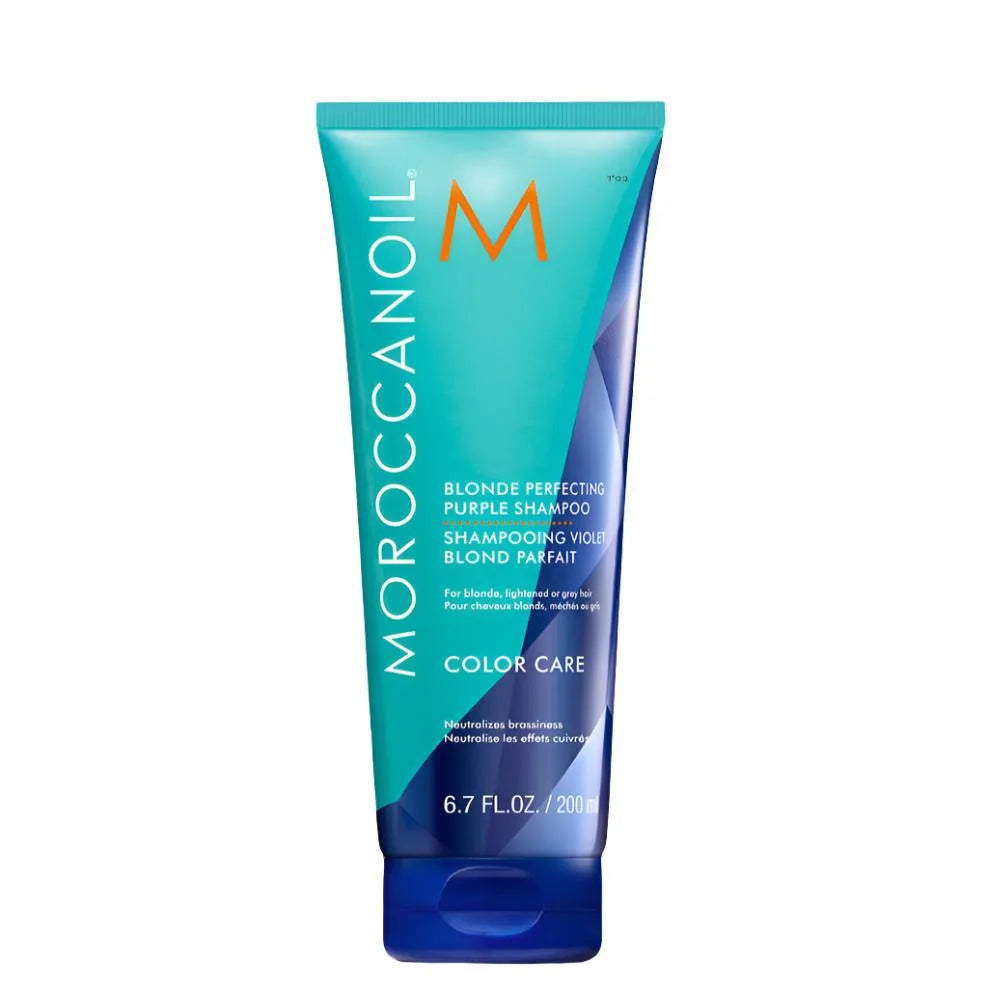 מרוקן אויל Moroccanoil שמפו סגול לגוון בלונד מושלם 200 מ"ל - yofinity