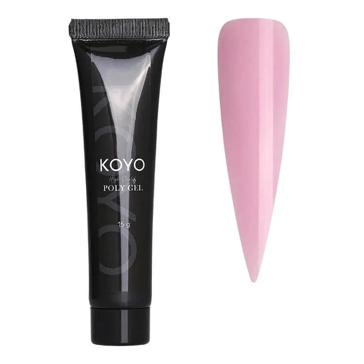 KOYO - KOYO פוליג'ל 15 מ"ל - Natural Pink - yofinity