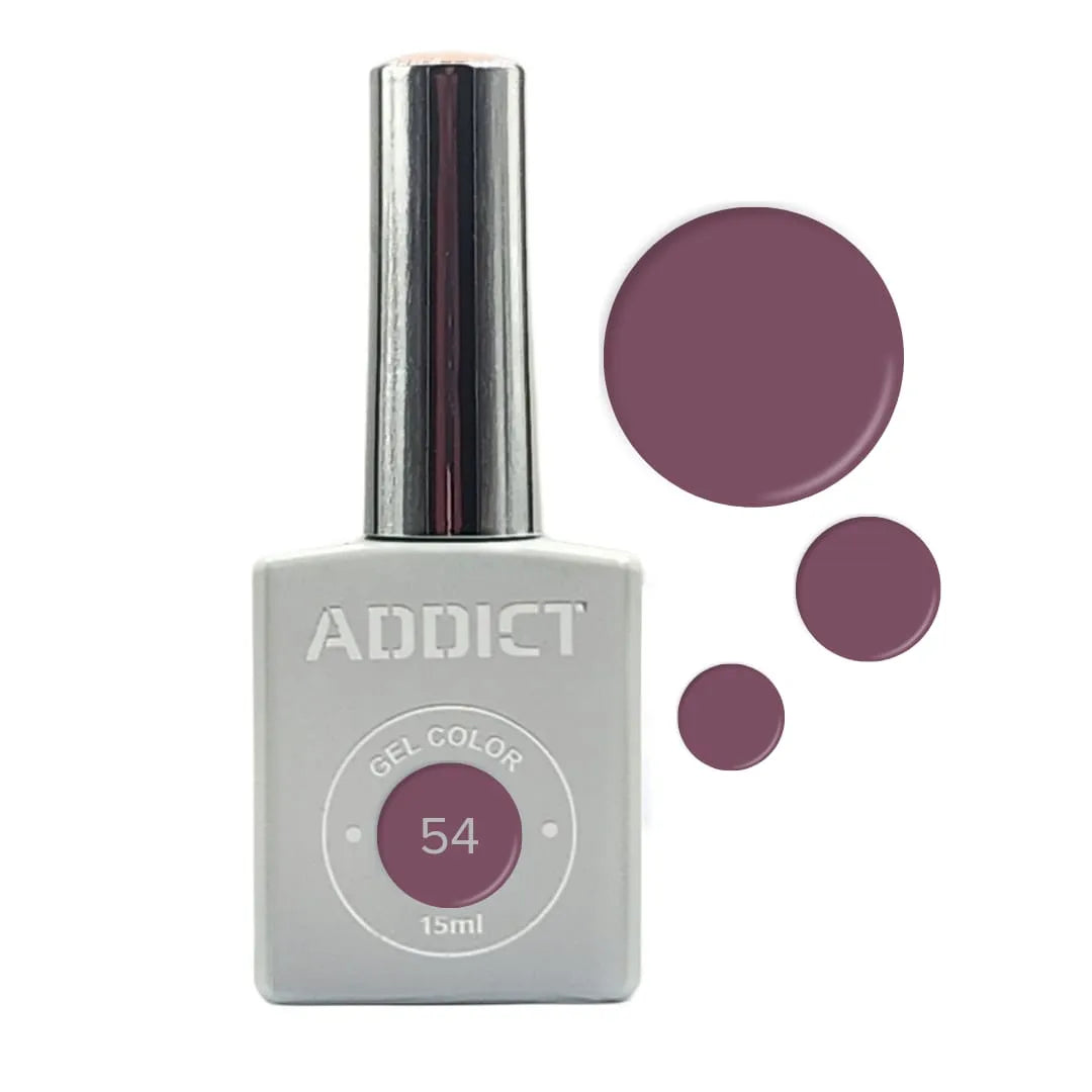 Addict Professional לק ג'ל מספר – 54 15 מ"ל – Addict-yofinity