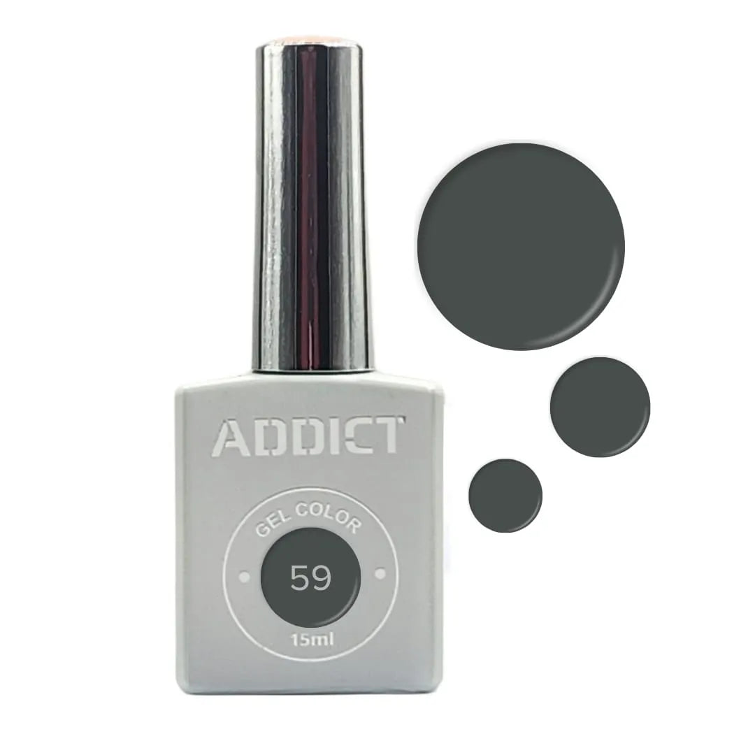 Addict Professional לק ג'ל מספר – 59 15 מ"ל – Addict-yofinity