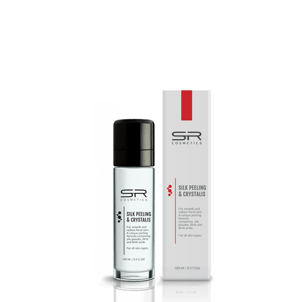 SR Cosmetics פילינג משי & קריסטל 100 מ"ל - yofinity