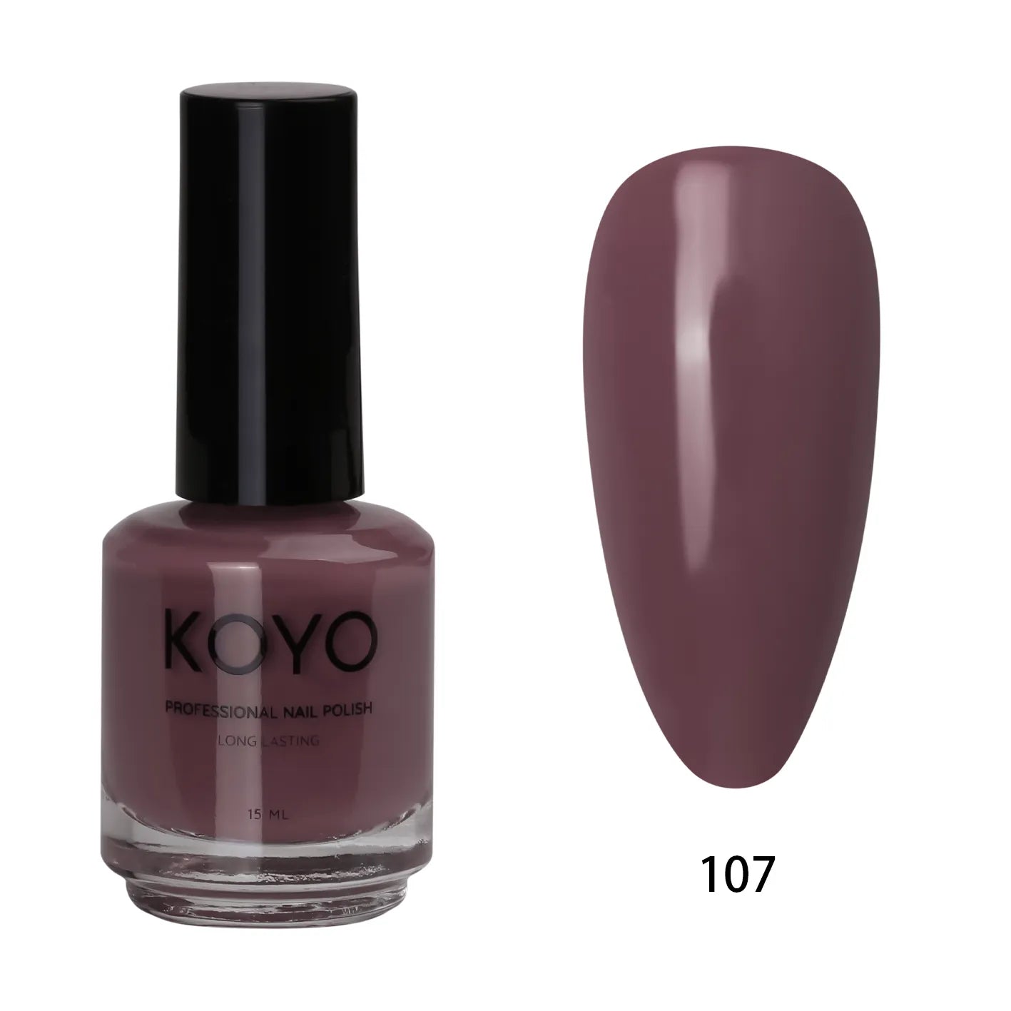 KOYO לק רגיל 15 מ״ל גוון 107 KOYO - yofinity