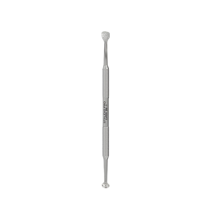 staleks Cosmetology double-ended spoon EXPERT 20 TYPE 1 (Uno and oval with 15 holes) - yofinity