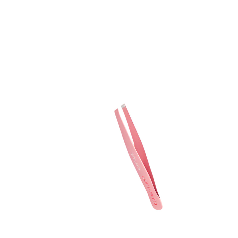 Staleks Eyebrow tweezers BEAUTY & CARE 11 TYPE 3 (wide beveled) - yofinity