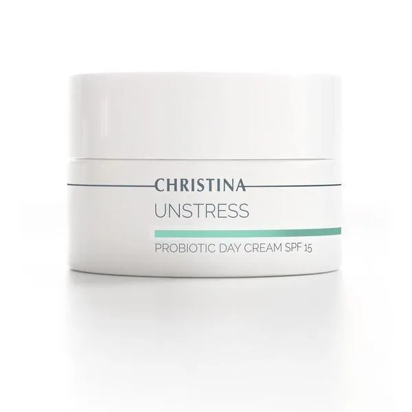 Christina קרם יום והגנה פרוביוטי לעור רגיש מסדרת אנסטרס SPF 15 50 מ"ל - yofinity