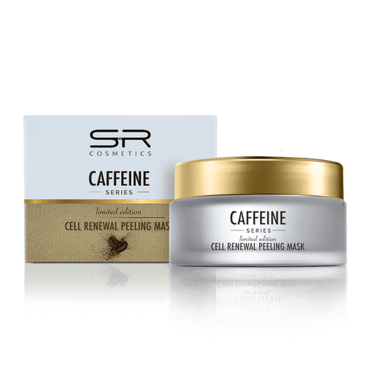 SR Cosmetics סדרת הקפאין מסכת פילינג קפה 100 מ"ל - yofinity