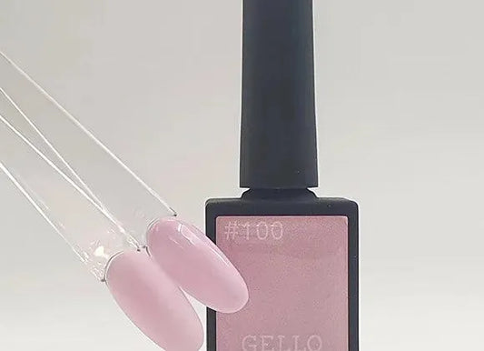 Gello לק ג'ל פסטל ורוד - 100 - yofinity