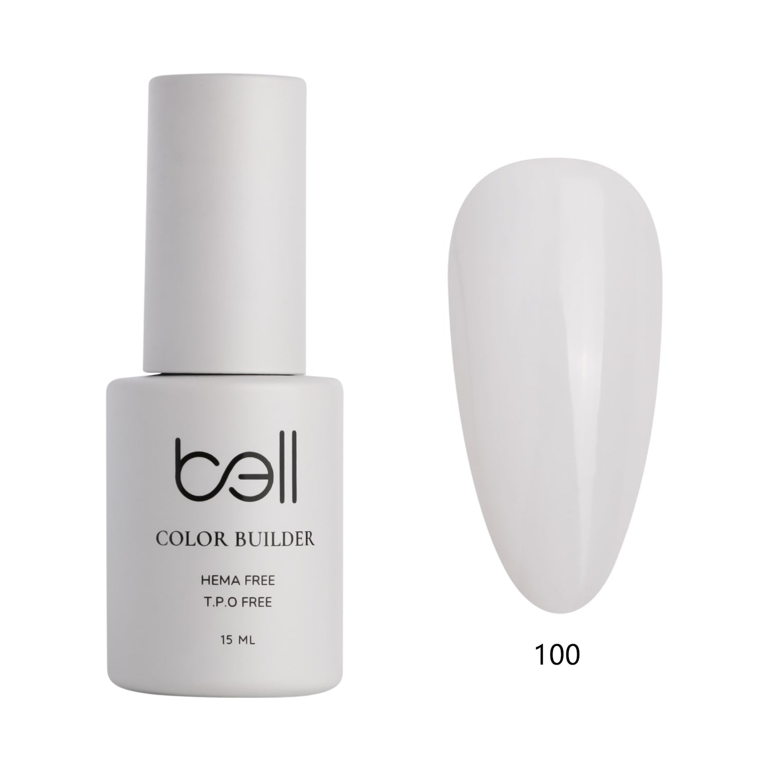 ג'ל בנייה איכותי של Bell בגוון 100 - לשילוב מדויק ועמיד - yofinity