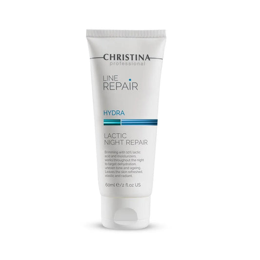Christina קרם לילה 10% חומצה לקטית מסדרת הידרה 60 מ"ל - yofinity