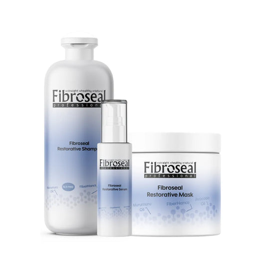ערכה מושלמת שמפו מסיכה סרום - Fibroseal - yofinity