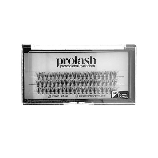 ריסים הדבקה קרה 20D - Prolash - yofinity