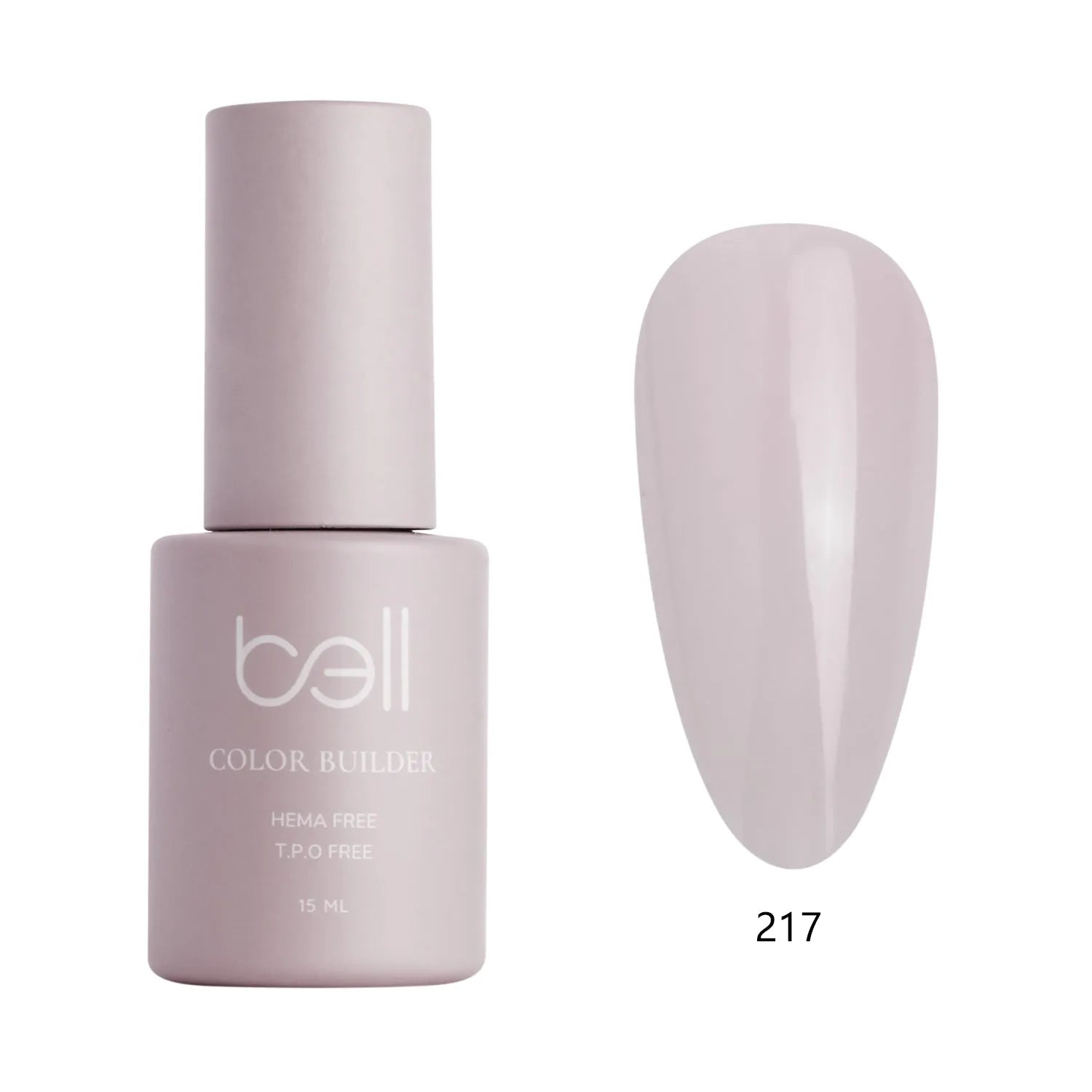 ג'ל בנייה איכותי של Bell בגוון 217 - לשילוב מדויק ועמיד - yofinity