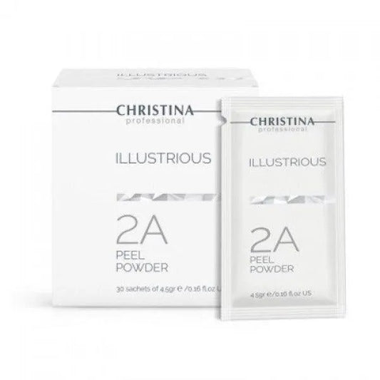 Christina אילוסטריוס אבקת פילינג לקילוף שלב 2A 30 יח' 4.5גר' - yofinity