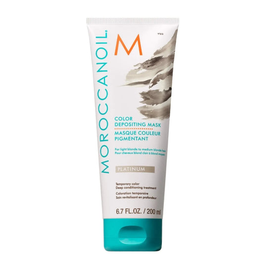 מרוקן אויל Moroccanoil מסכת צבע זמני - פלאטינום 200 מ"ל - yofinity