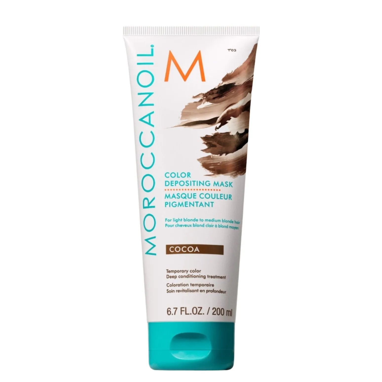 מרוקן אויל Moroccanoil מסכת צבע זמני - קקאו (Cocoa) 200 מ"ל - yofinity