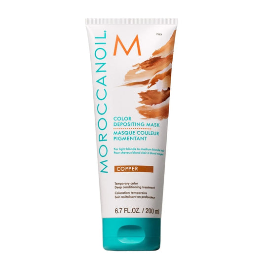 מרוקן אויל Moroccanoil מסכת צבע זמני נחושת (COPPER) 200 מ"ל - yofinity
