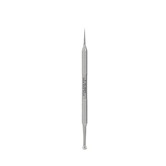 Staleks Cosmetology double-ended tool EXPERT 21 TYPE 4 (Uno spoon with larger hole size and Vidal needle straight) - yofinity
