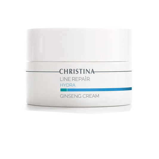 Christina קרם ג'ינסנג להזנה ולהחלקת העור מסדרת הידרה 50 מ"ל - yofinity