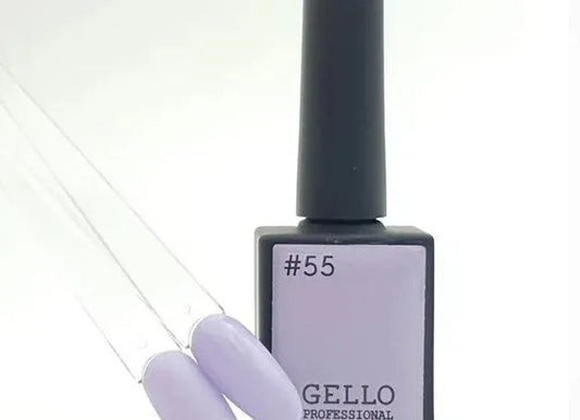 Gello לק ג'ל סגול בהיר - 55 - yofinity