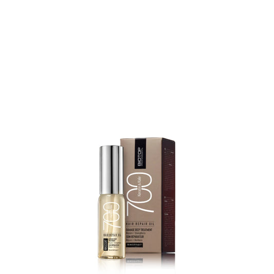 ביוטופ 700 Keratin & Kale Hair repair Oil שמן לשיער 30 מ"ל, 