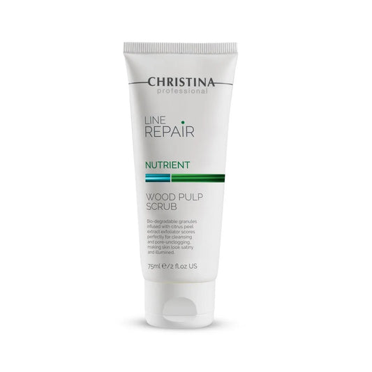 Christina פילינג גרגרי צלולוז טבעי מסדרת נוטרייאנט 75 מ"ל - yofinity