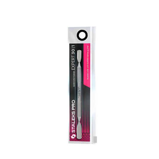 Staleks Manicure pusher EXPERT 30 TYPE 1 (rounded wide and rounded narrow pusher) - yofinity