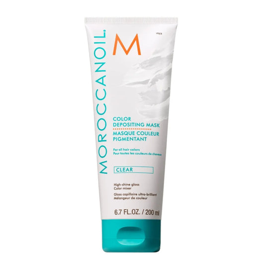 מרוקן אויל Moroccanoil מסכת צבע זמני שקופה (Clear)- להגברת הברק בשיער 200 מ"ל - yofinity