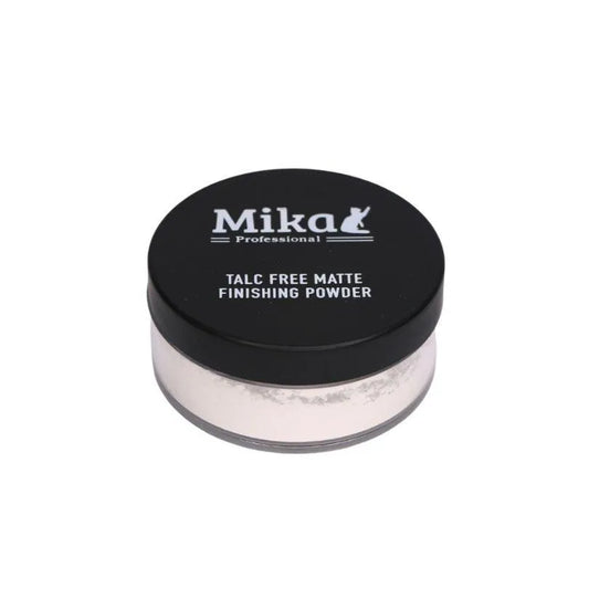 Mika פרופשיונל פודרה שקופה בגימור מט ללא טלק - yofinity