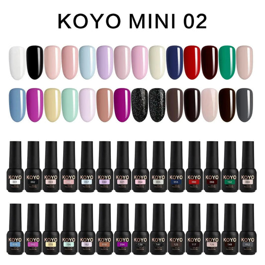 KOYO - KOYO מזוודה מיני KOYO 30 גוונים דגם 2 - yofinity