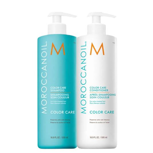 מרוקן אויל Moroccanoil מארז שמפו ומרכך לשיער צבוע 500 מ"ל - yofinity