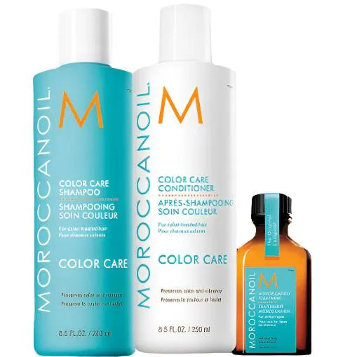 מרוקן אויל Moroccanoil ערכת אביב לשיער צבוע (שמן טיפולי במתנה) - yofinity
