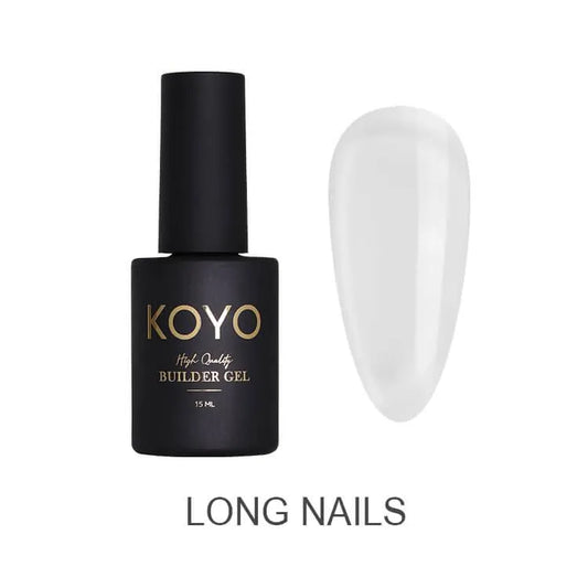 KOYO - KOYO ג’ל בנייה 15 מ"ל - Long Nails - yofinity