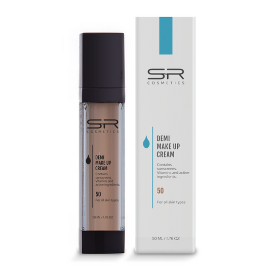 SR Cosmetics לחות דמי מייקאפ & מסנני קרינה 50 מ"ל - yofinity