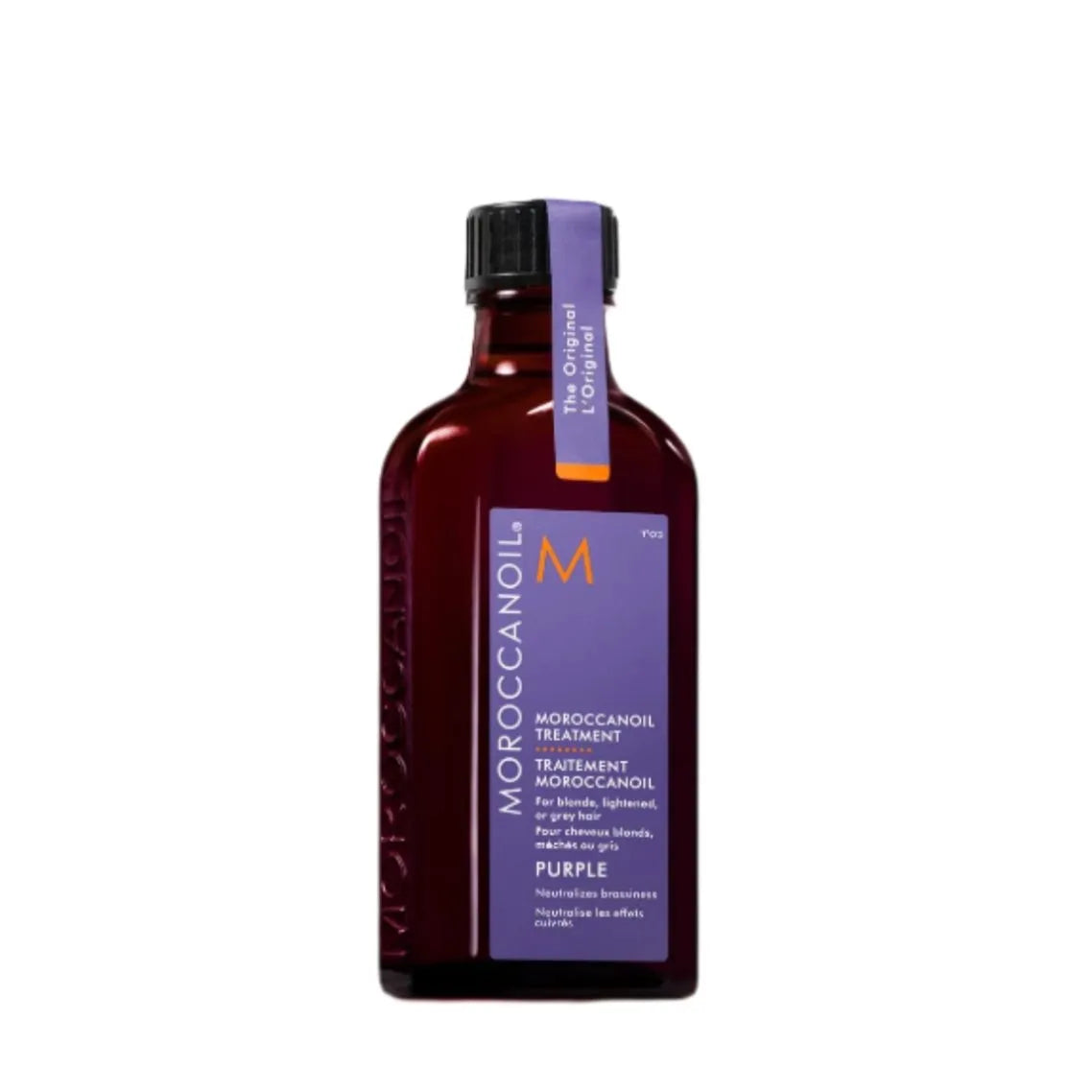 מרוקן אויל Moroccanoil שמן טיפולי סגול לשיער בלונדיני, מובהר או אפור 50 מ"ל - yofinity