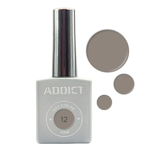 Addict Professional לק ג'ל מספר – 12 15 מ"ל – Addict-yofinity