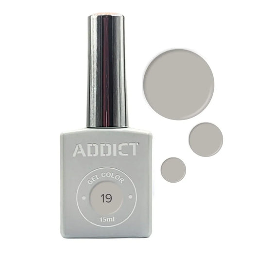 Addict Professional לק ג'ל מספר – 19 15 מ"ל – Addict-yofinity