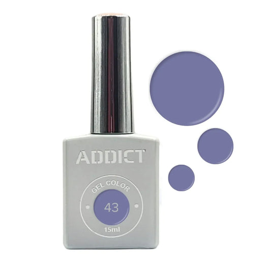 Addict Professional לק ג'ל מספר – 43 15 מ"ל – Addict-yofinity