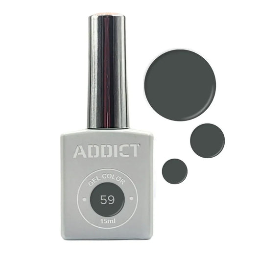 Addict Professional לק ג'ל מספר – 59 15 מ"ל – Addict-yofinity
