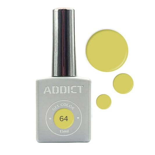 Addict Professional לק ג'ל מספר – 64 15 מ"ל – Addict-yofinity