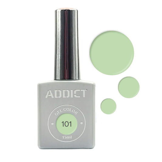 Addict Professional לק ג'ל מספר – 101 15 מ"ל – Addict-yofinity