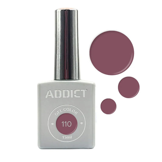 Addict Professional לק ג'ל מספר – 110 15 מ"ל – Addict-yofinity